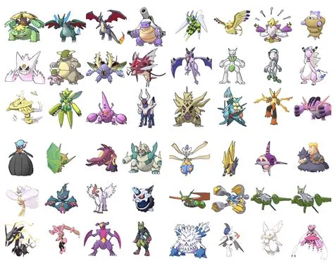 Do any gen 6 pokémon have mega evolutions?