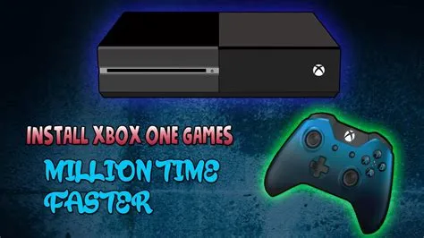 Why do games have to be installed on xbox one?