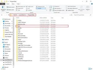 Where are epic games files located?