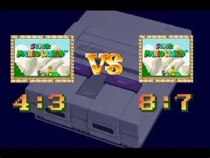 What resolution ratio is nes?