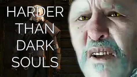 Which is harder witcher 3 or dark souls?