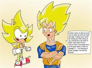 Did super sonic copy super saiyan?