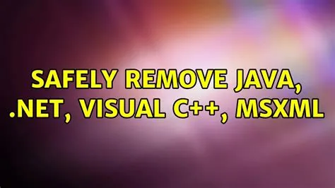 Can i safely delete java?