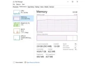 Can 4gb ram run windows 10 32 bit?