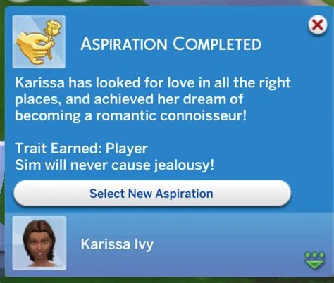 What is the serial romantic reward trait sims 4?