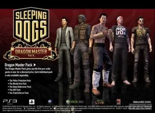 How many dlc does sleeping dogs have?