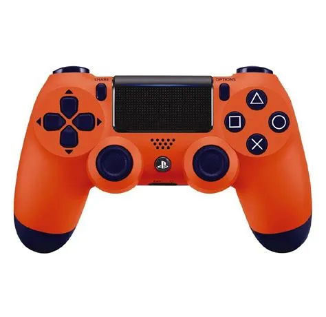 What does it mean if my ps4 controller is orange?