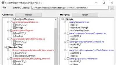 How do i open script merger in vortex?