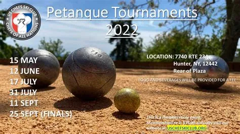 Does pétanque exist in the us?