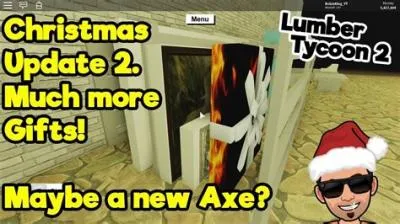 What is inside the big gift in lumber tycoon 2?