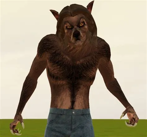 Why is my sim glowing red sims 4 werewolf?