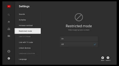 Can you restrict youtube on switch?