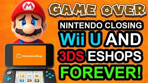 Is wii u eshop closing?