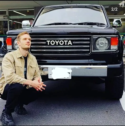 What is pewdiepies new toyota?