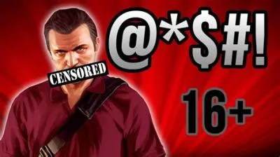 Can you turn off cursing in gta5?