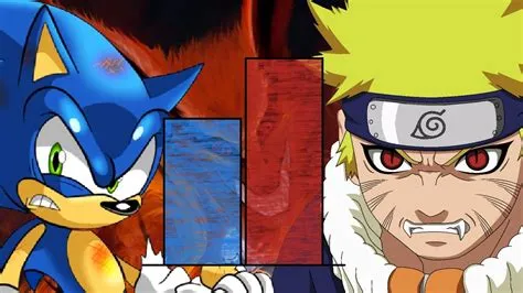 Who is faster naruto or sonic?