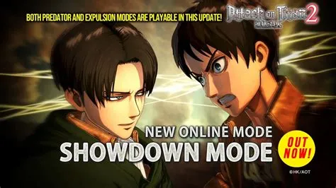 What is aot 2 showdown mode?