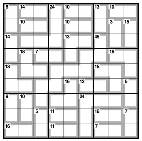 How do you sum 15 in sudoku 3 by 3?