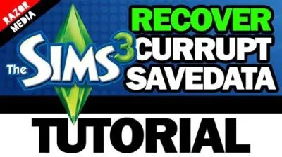 How do you fix corrupted sims 4?