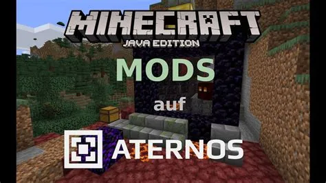 Does aternos use mods?