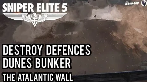 What can destroy a bunker?