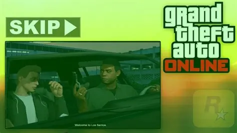 Can i skip gta online tutorial?