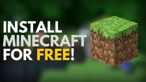 Is minecraft installer free?