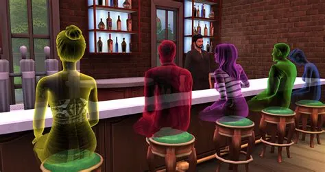 Can a ghost age in sims 4?