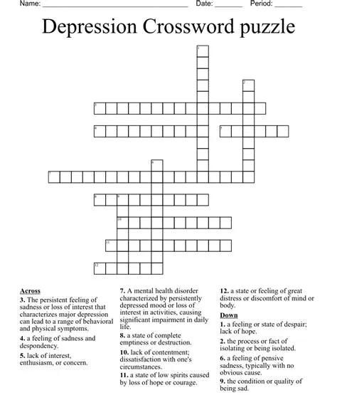 Do puzzles help depression?