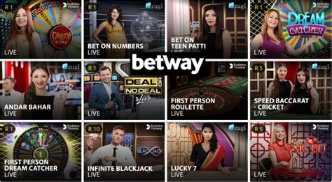 Can you bet on live games on betway?