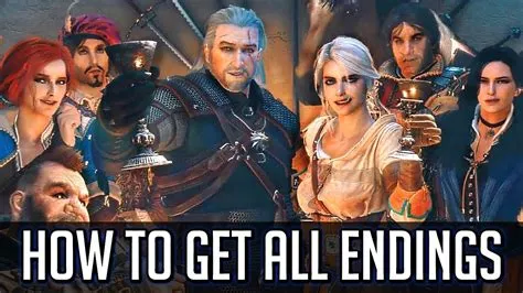 What is the best ending for now or never witcher 3?