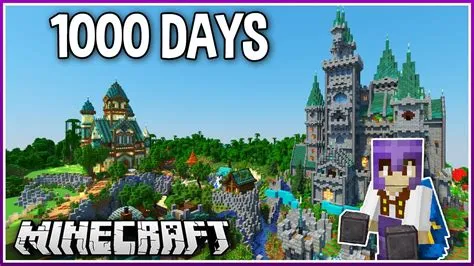 How many hours is 1000 days in mc?