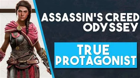 Who is the true protagonist in ac odyssey?