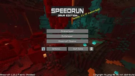 Are resource packs allowed in minecraft speedrun?