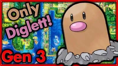 Is diglett good in fire red?