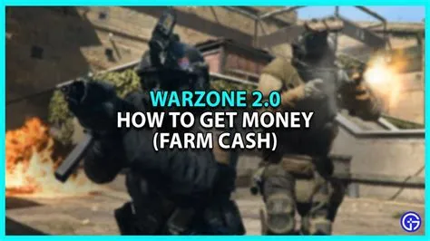 How do you play warzone for money?