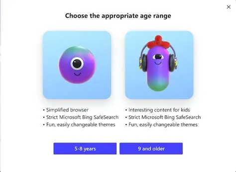 Does microsoft have kids mode?