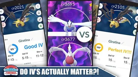 Do pokémon ivs matter?