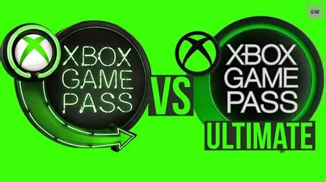 What is the difference gamepass and ultimate?