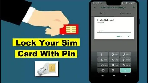 Why should i lock my sim card?