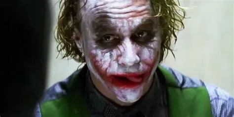 Why does joker lick his lips so much?