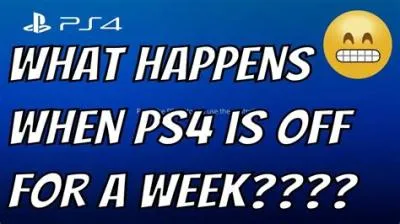 Is it ok to leave ps4 on 24 hours?