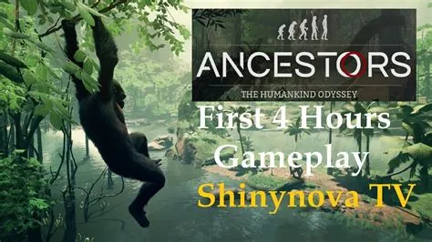 How many hours of gameplay is ancestors?