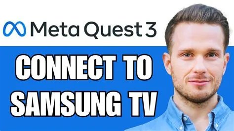 How do i connect meta quest 2 to my samsung tv?