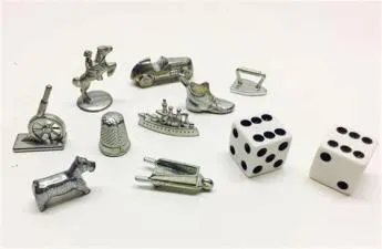 What monopoly piece is no longer used?