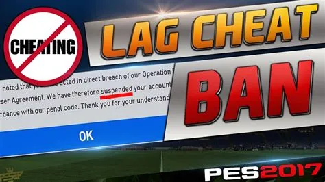 Can you get banned on pes?