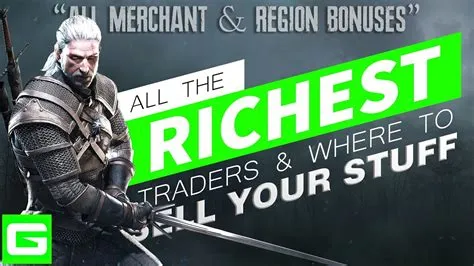 Who is the richest merchant in witcher 3?