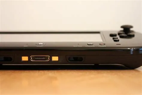 What is the hole in the bottom of the wii u gamepad?