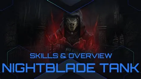 Can a nightblade tank?