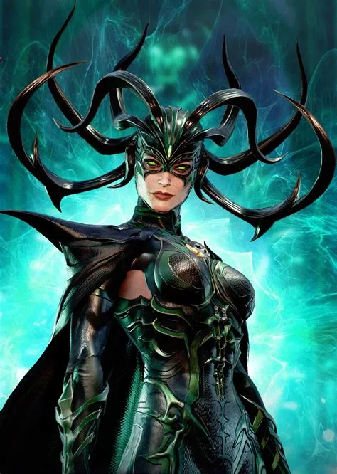 Did hela have all black?